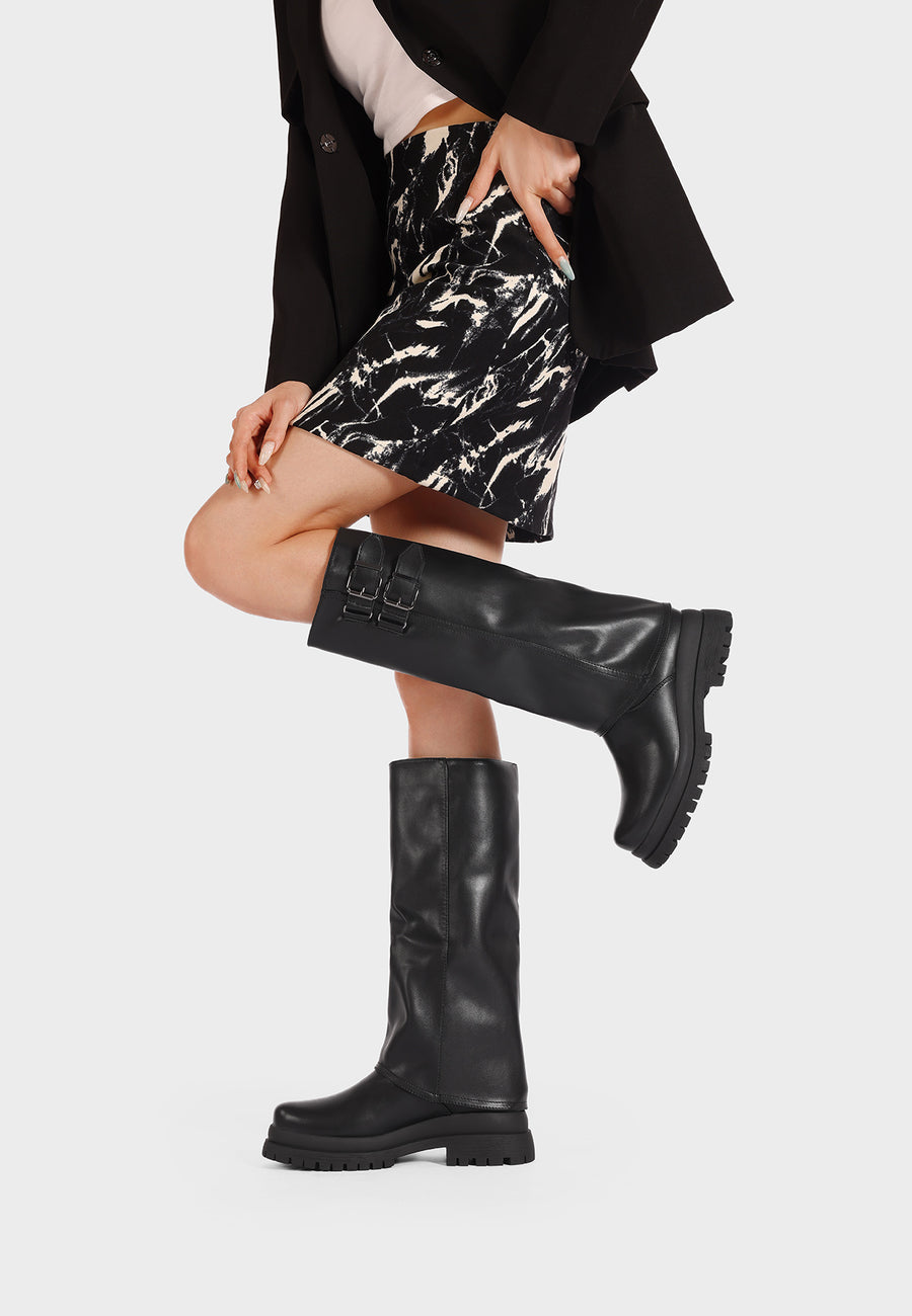 Mexx Krystal Indy - Hoge laarzen voor vrouwen - Cognac